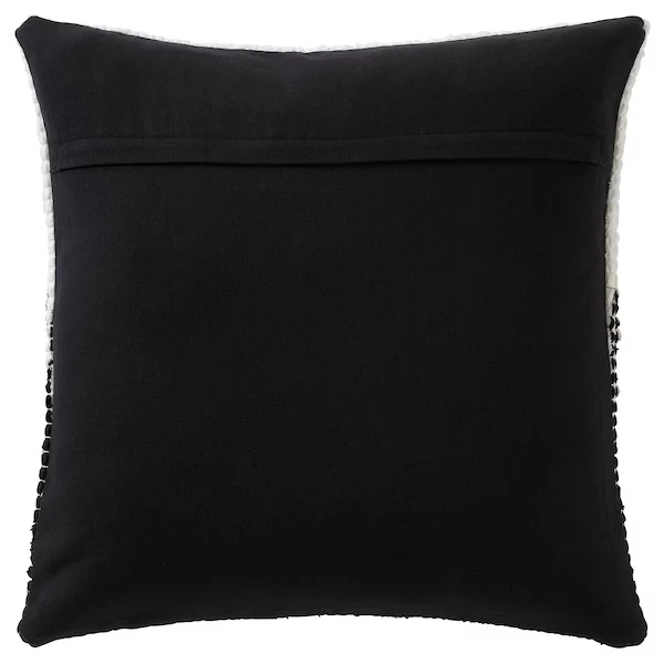 NASSELMAL COJIN BLANCO Y NEGRO 5OX50CM
