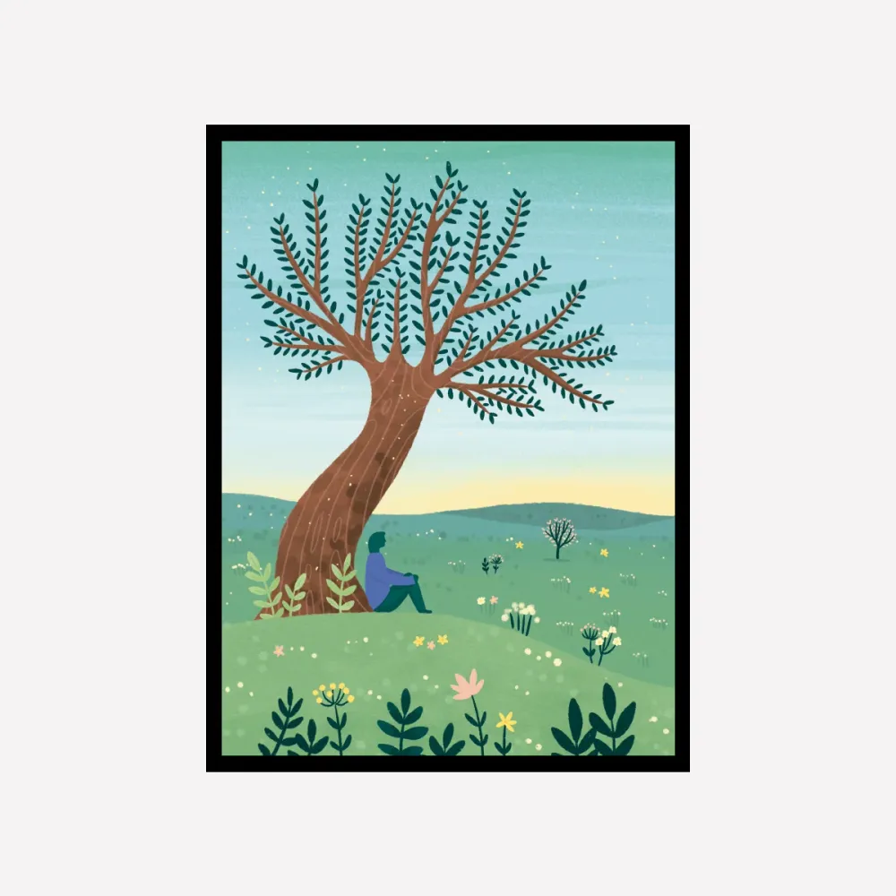 Sitting tree Nathalie Ouederni