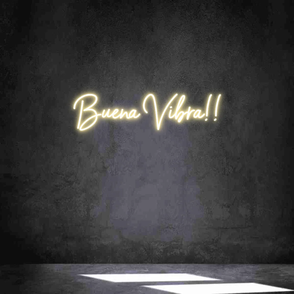 Neon personalizado: Buena Vibra!!