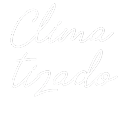 Neon personalizado: Clima tizado