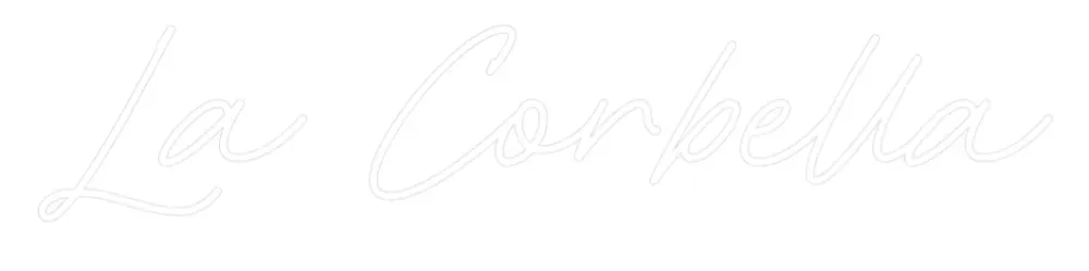 Neon personalizado: La Corbella