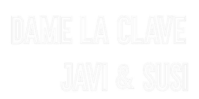 Neon personalizado: DAME LA CLAVE j...