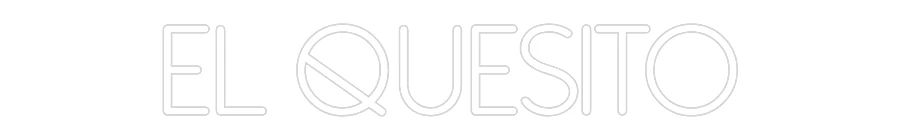 Neon personalizado: El Quesito