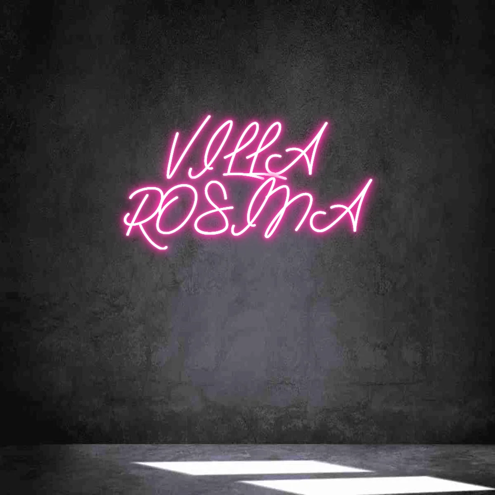 Neon personalizado: VILLA ROSINA
