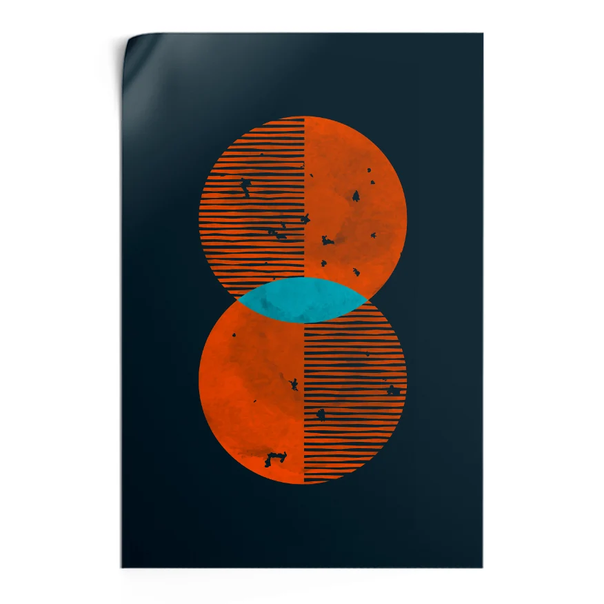 Dí Y Noche Polidíptico Poster