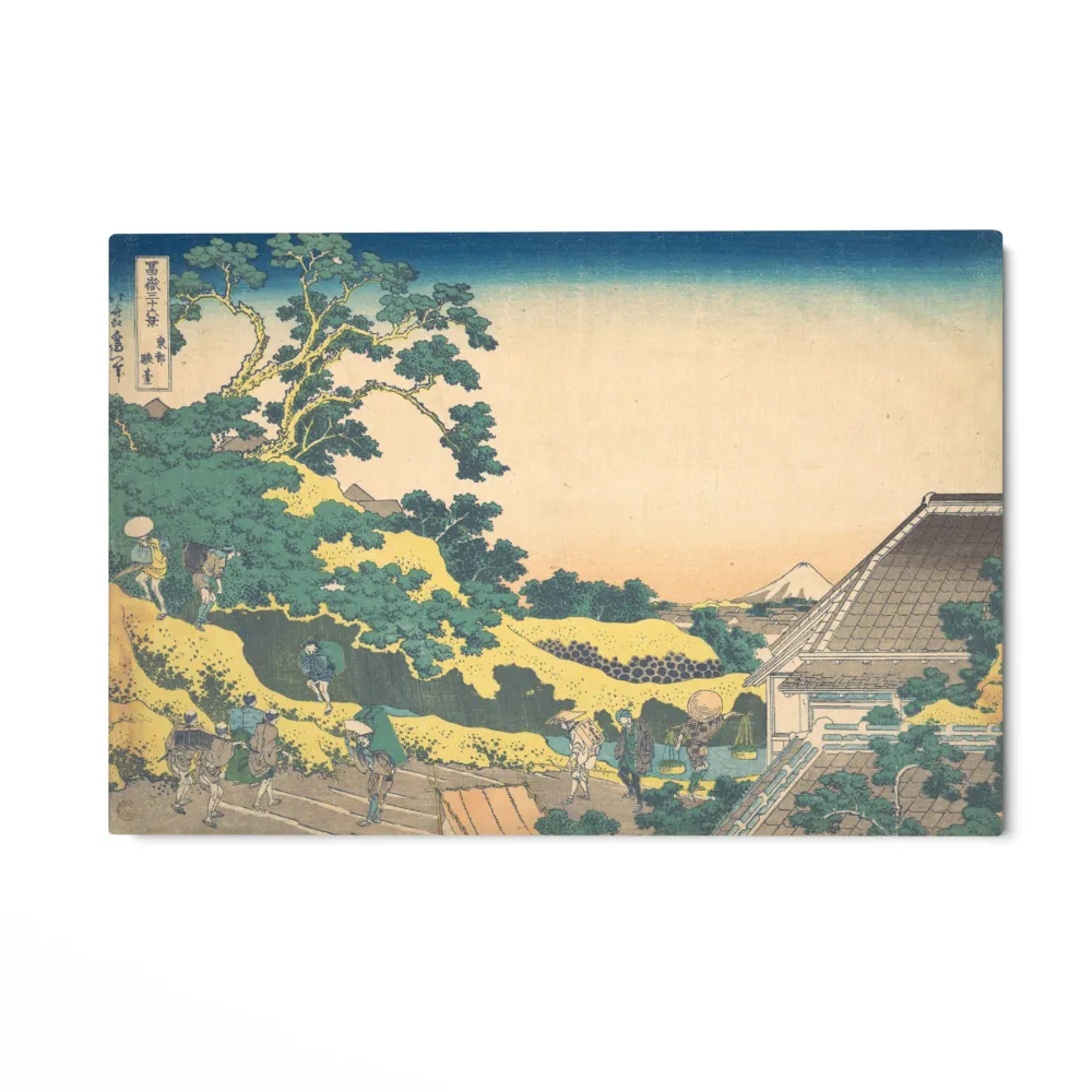 Surugadai en Edo, Katsushika Hokusai OGC