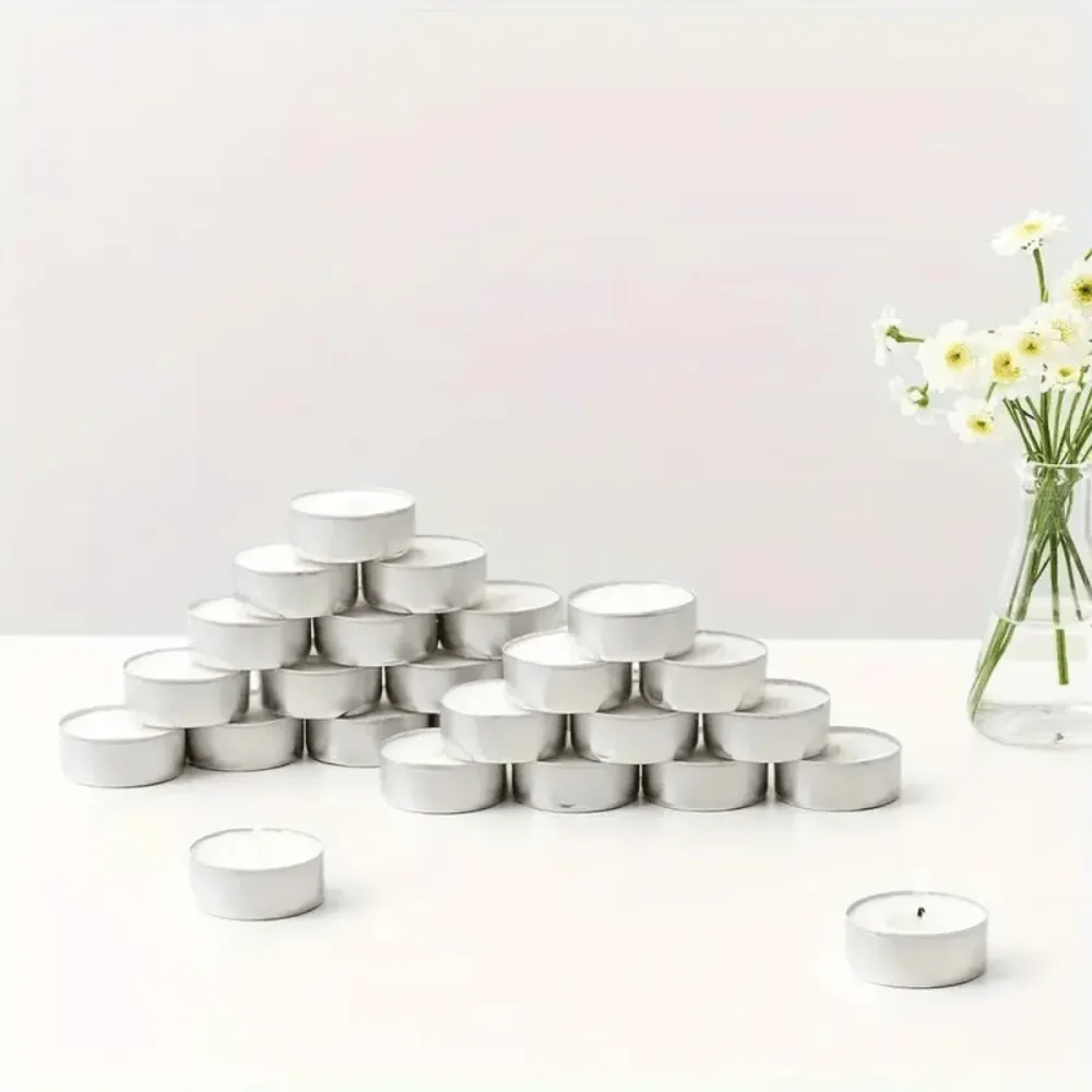 Velas Decorativa TeaLight Blancas (100 Uni) Shabbat Other