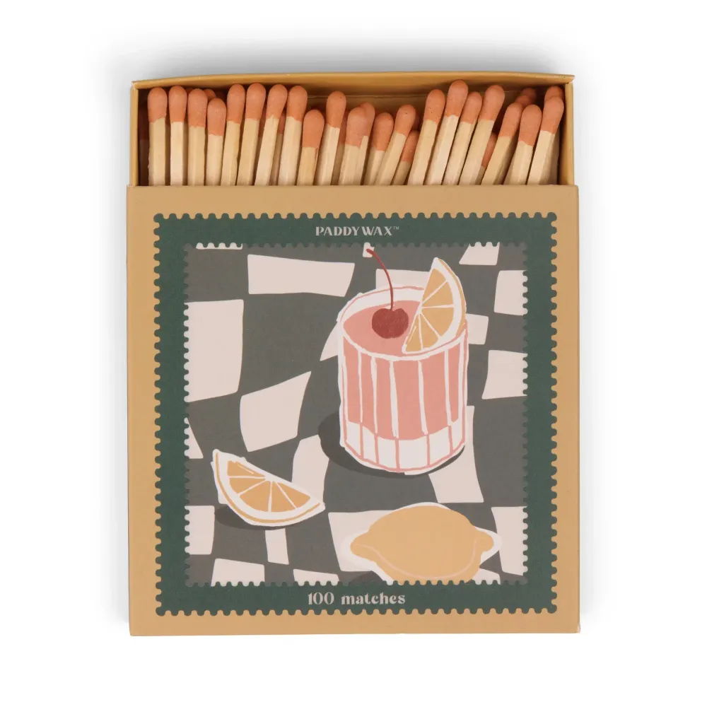 Caja 100 cerillas Jumbo Paddywax