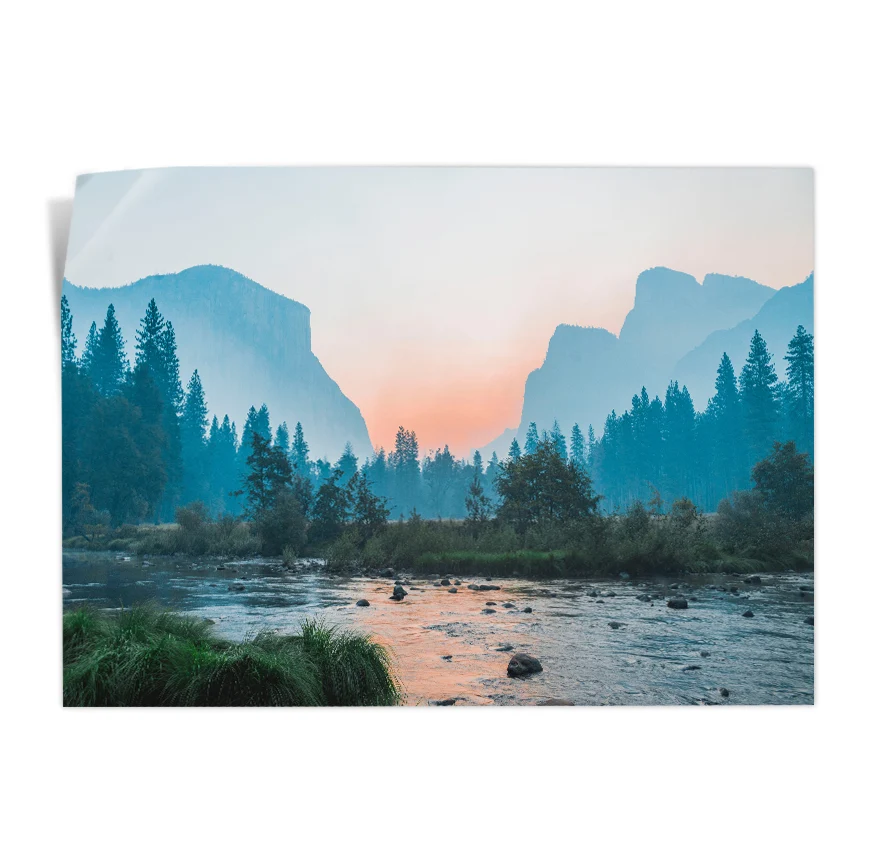 Paisaje del Rio Poster