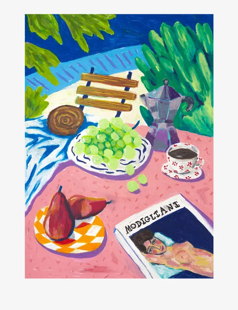 Modigliani Garden Paper Collective