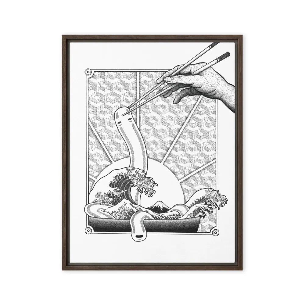 Lienzo - Ghibli Ramen Pavel Illustrations