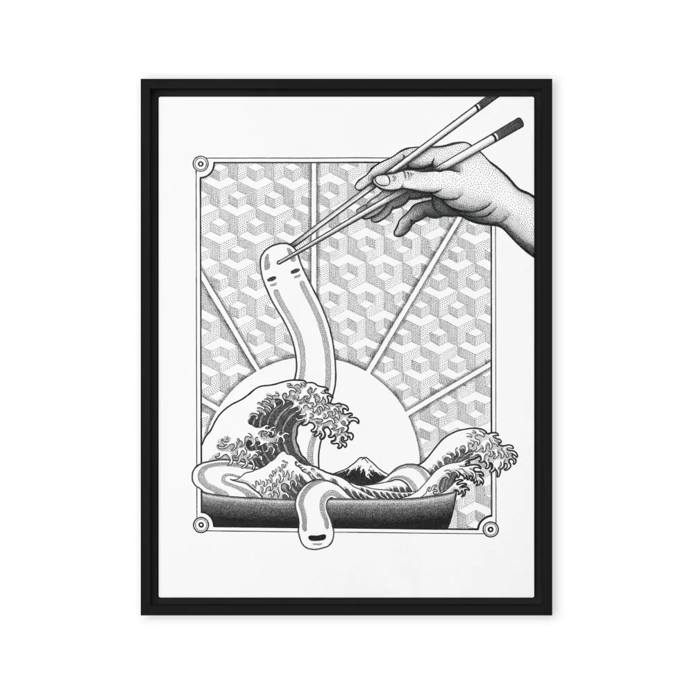 Lienzo - Ghibli Ramen Pavel Illustrations