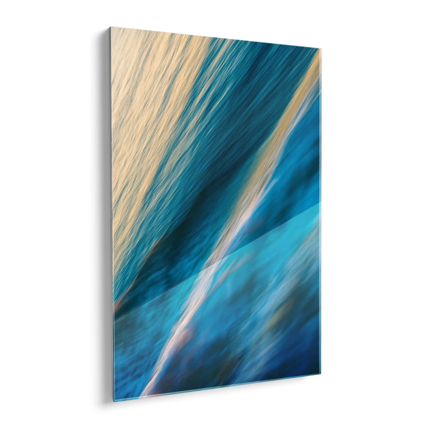 Percepción de Color en Líneas Poster