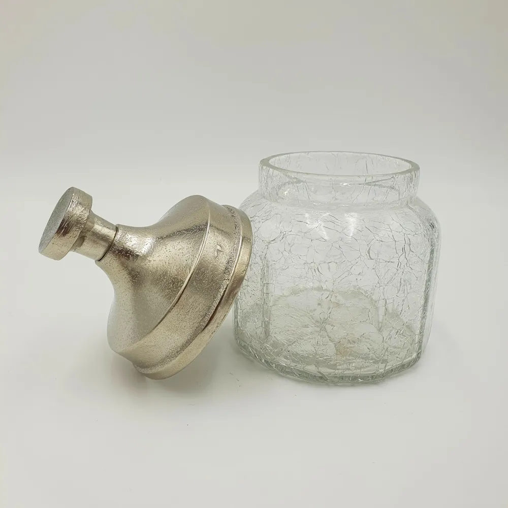 Caja decorativa cristal 13 cm Petra Decora