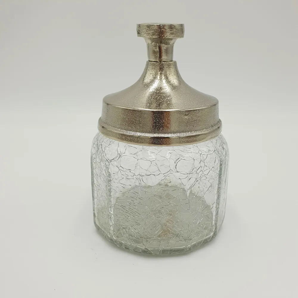 Caja decorativa cristal 13 cm Petra Decora