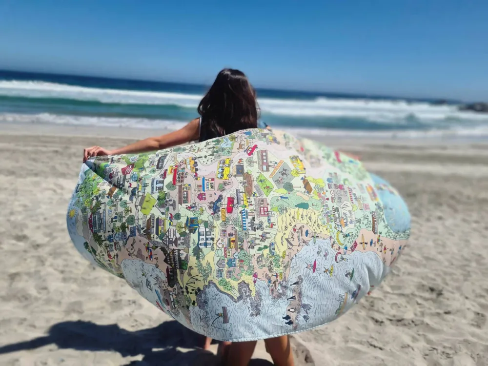 TOALLA REVERSIBLE ZAPALLAR Pezglobo
