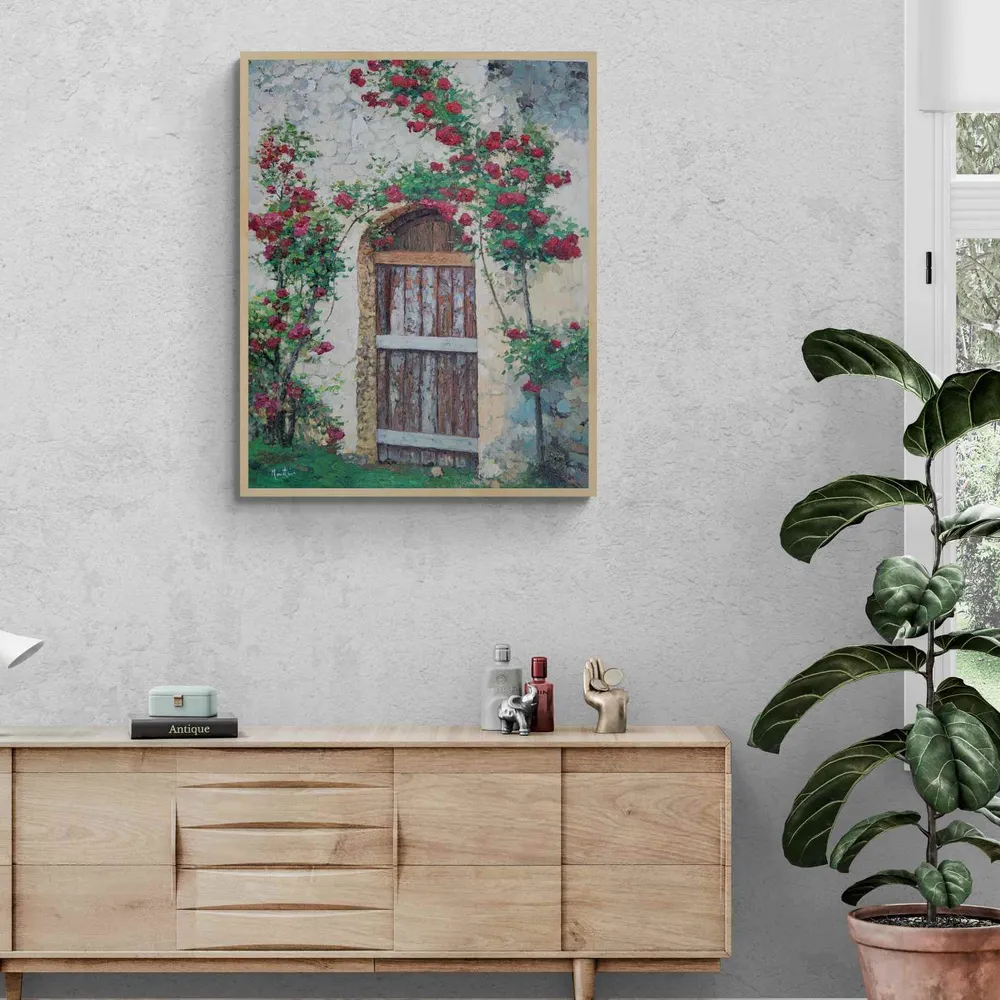 Pintura Puerta Merida 82x102 cm