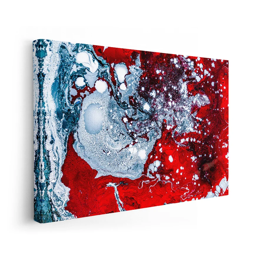 Plata y Rojo Poster