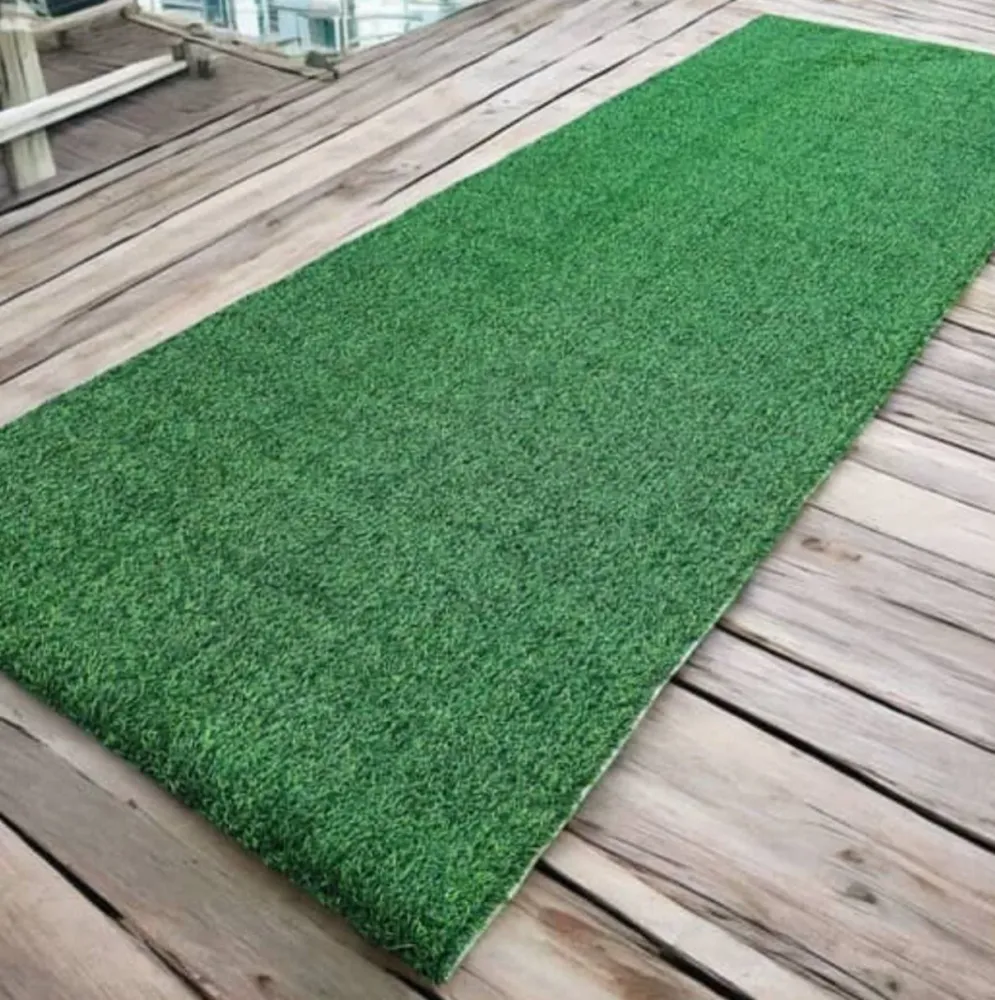 Césped artificial para piso 1x3.7M decoración pasto artificial Plaza Dragon