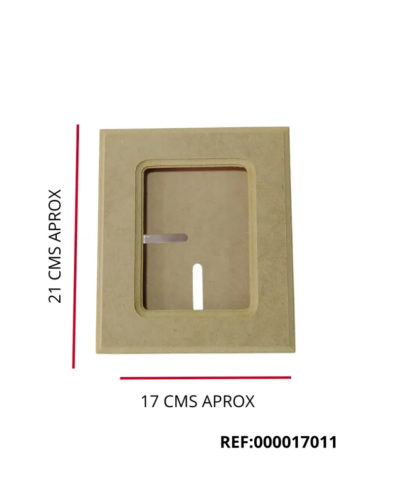 REF: 000017011 PORTARETRATO POSTAL RECTANGULAR 21 X 17 CM Portisur