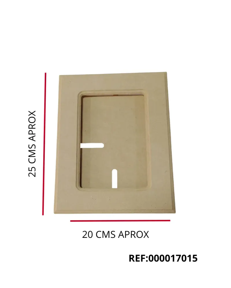 REF: 000017015 PORTARETRATO JUMBO RECTANGULAR 20 X 25 CM Portisur
