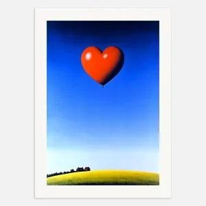 El amor está en el aire - Póster Posterscape Creative Studio