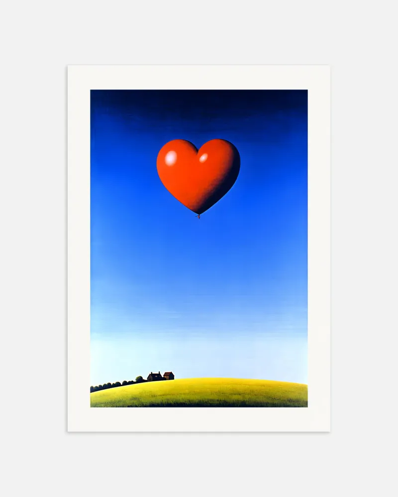 El amor está en el aire - Póster Posterscape Creative Studio