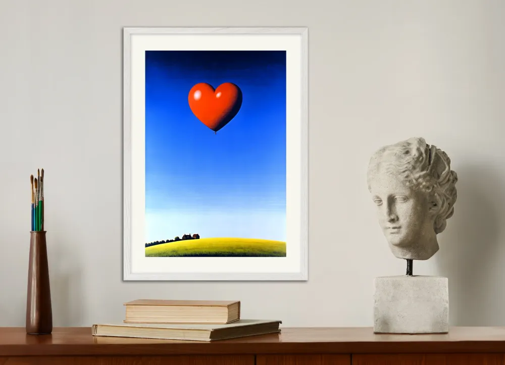 El amor está en el aire - Póster Posterscape Creative Studio