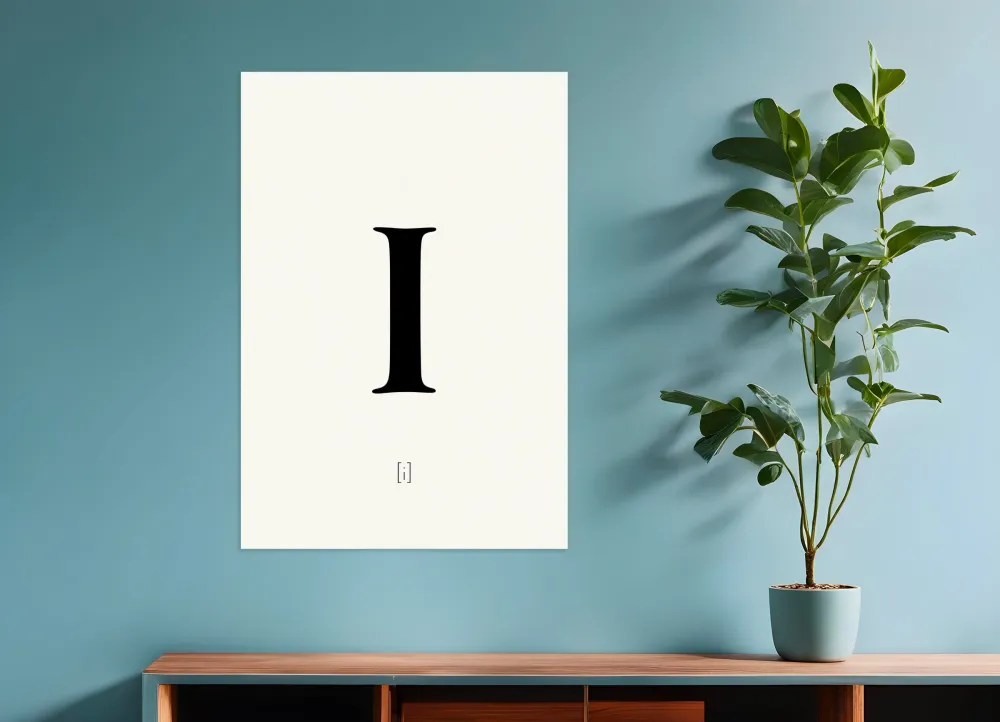 Carta I - Póster Posterscape Creative Studio