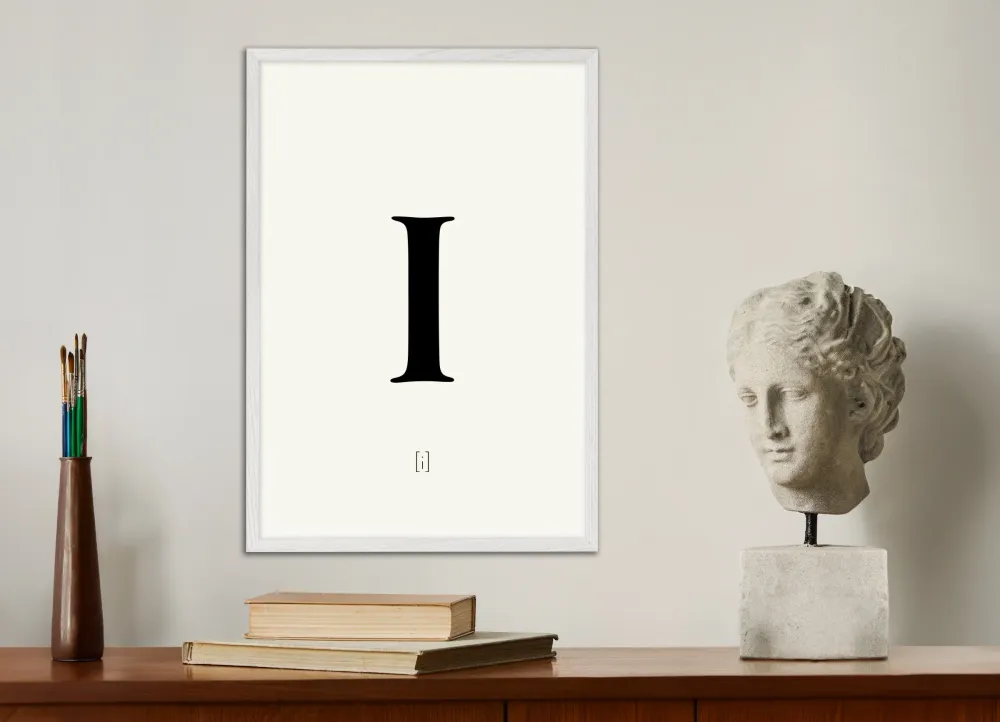 Carta I - Póster Posterscape Creative Studio