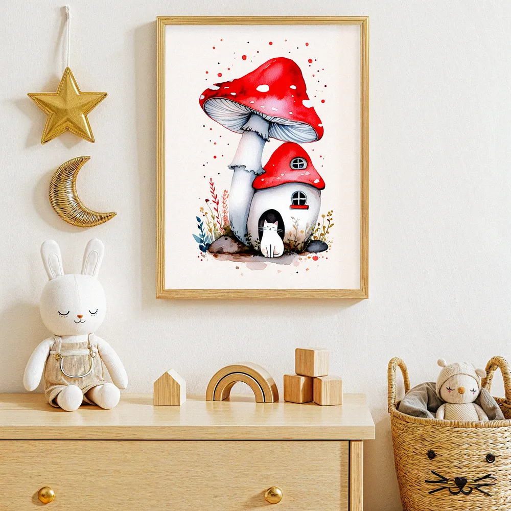 La Casa de los Hongos 03 - Póster Posterscape Creative Studio