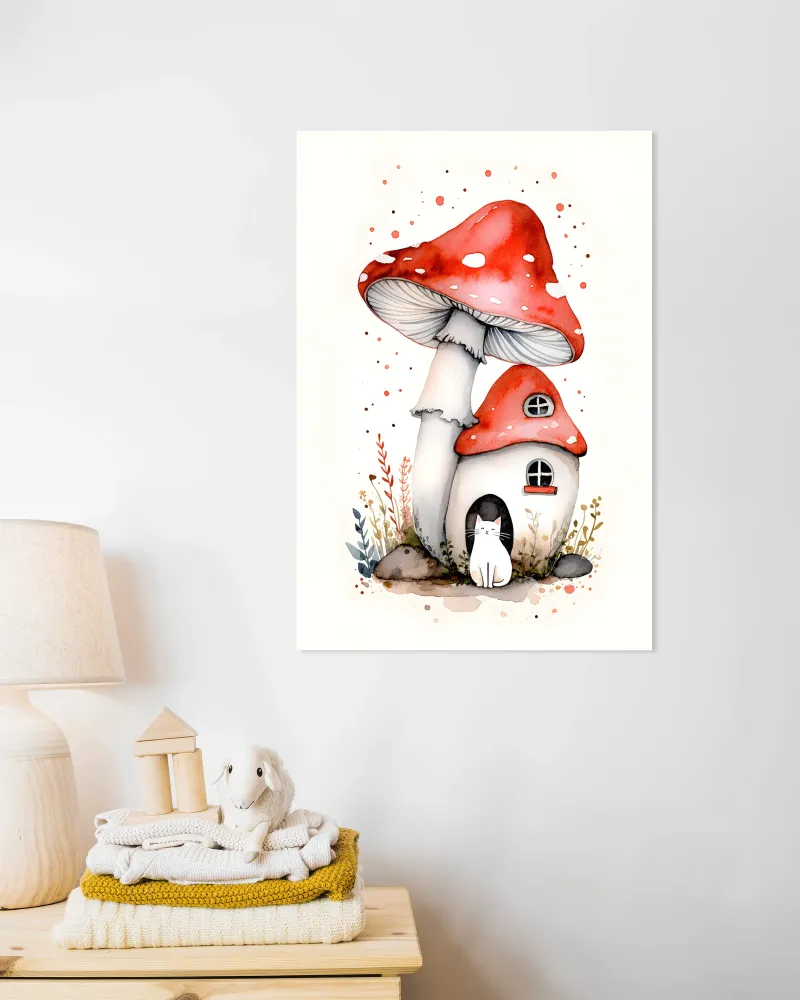 La Casa de los Hongos 03 - Póster Posterscape Creative Studio