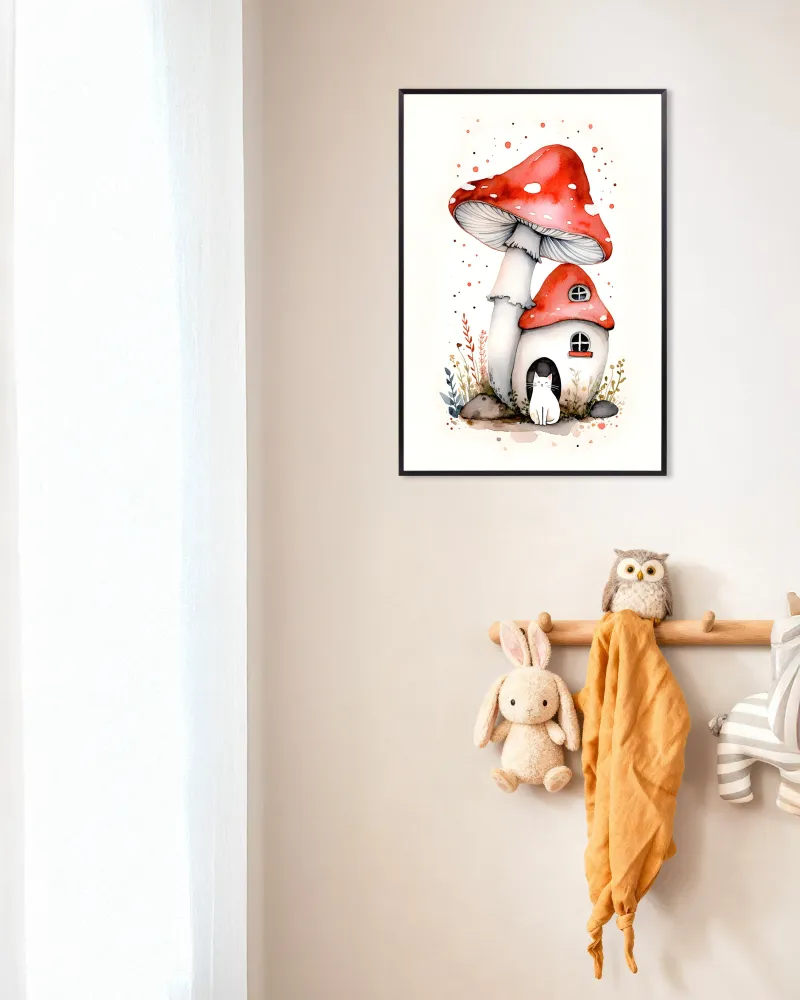 La Casa de los Hongos 03 - Póster Posterscape Creative Studio