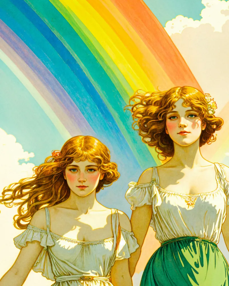 Dos hermanas - Póster Posterscape Creative Studio