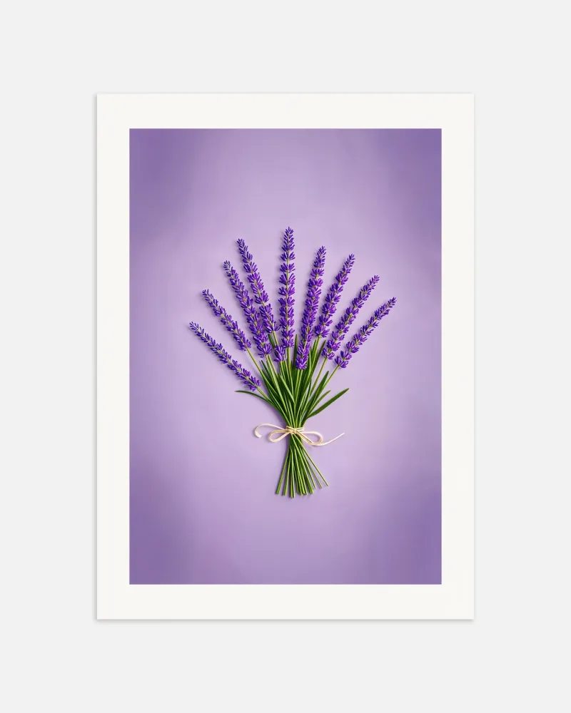 Lavanda de Provenza - Póster Posterscape Creative Studio