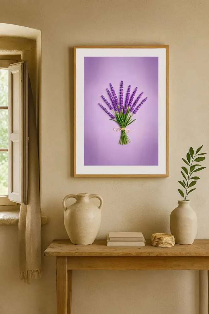 Lavanda de Provenza - Póster Posterscape Creative Studio