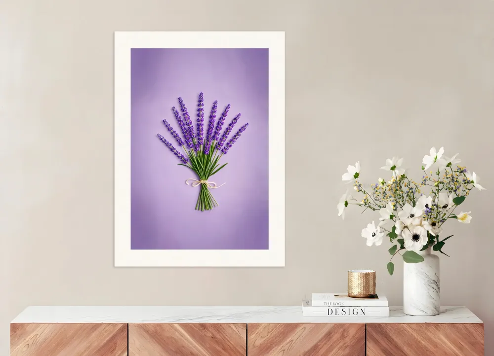 Lavanda de Provenza - Póster Posterscape Creative Studio