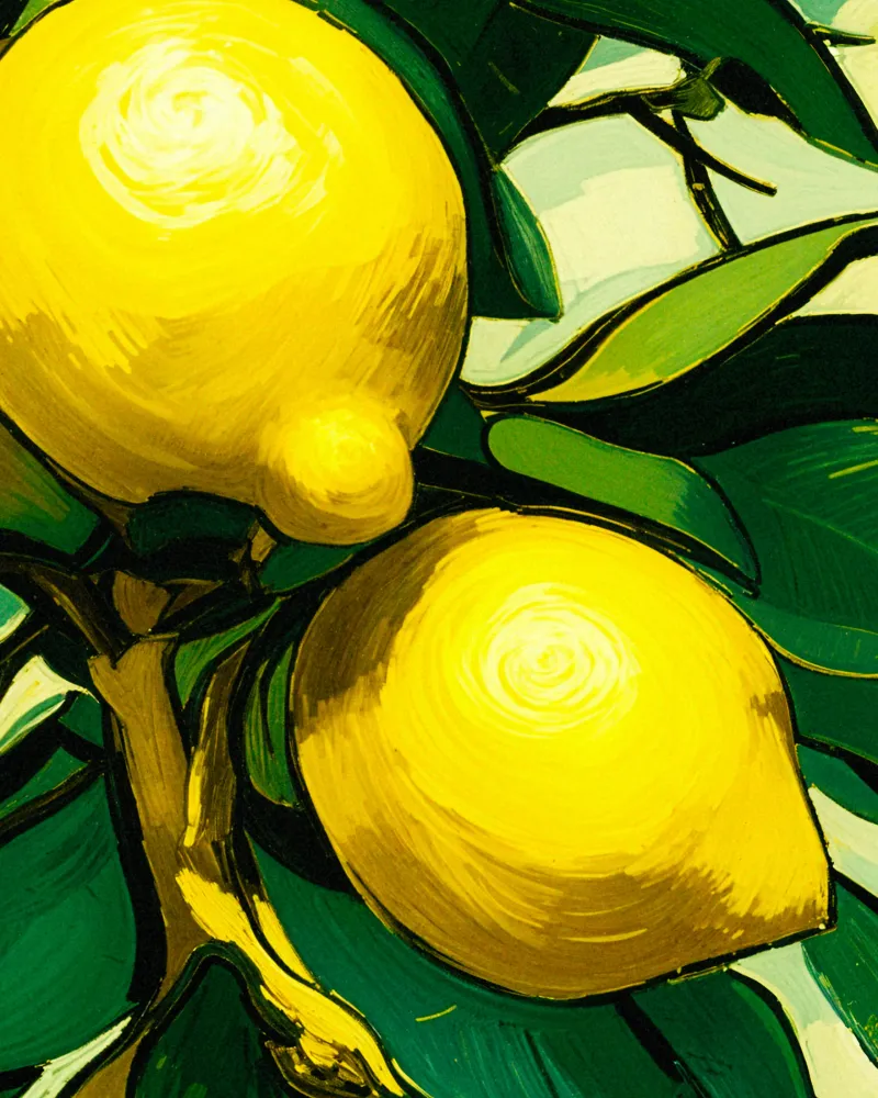 Limones de Sorrento - Póster Posterscape Creative Studio