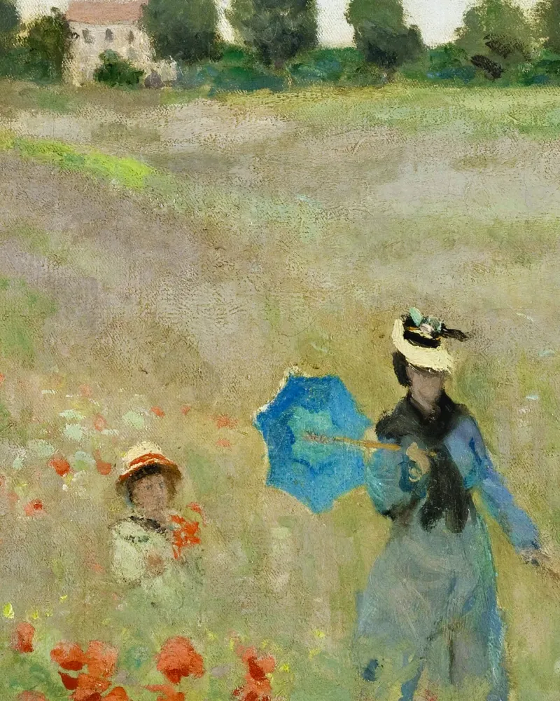 Láminas decorativas Campo de amapolas de Monet - Póster Posterscape Creative Studio