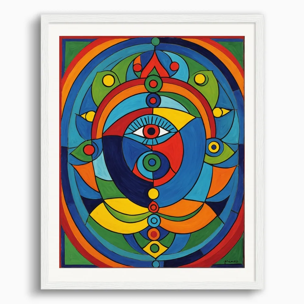 Los Chakras - Ojo - Póster Posterscape Creative Studio
