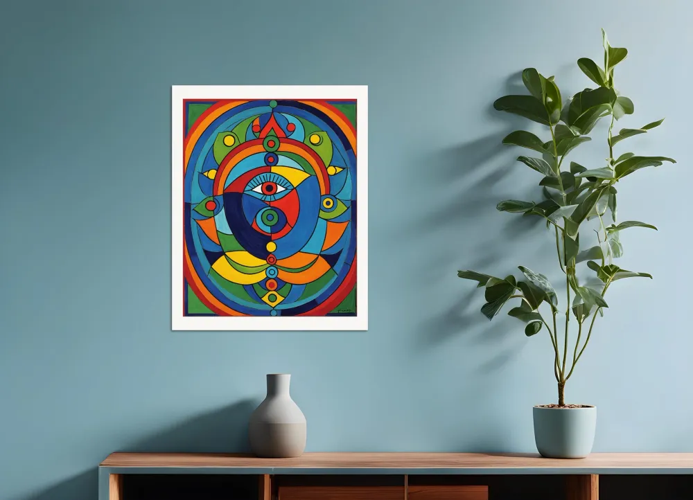 Los Chakras - Ojo - Póster Posterscape Creative Studio