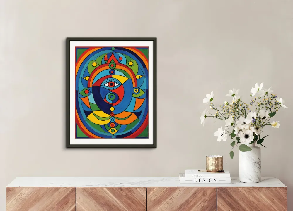 Los Chakras - Ojo - Póster Posterscape Creative Studio