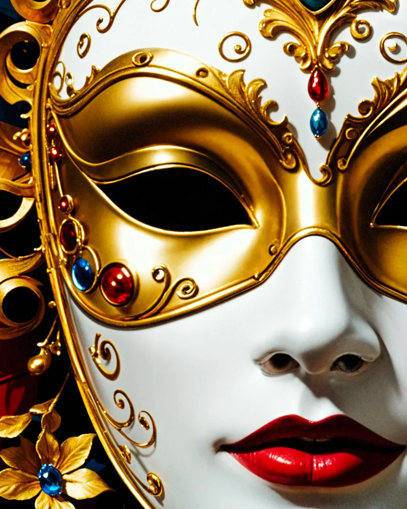 Máscara de Venecia - Póster Posterscape Creative Studio