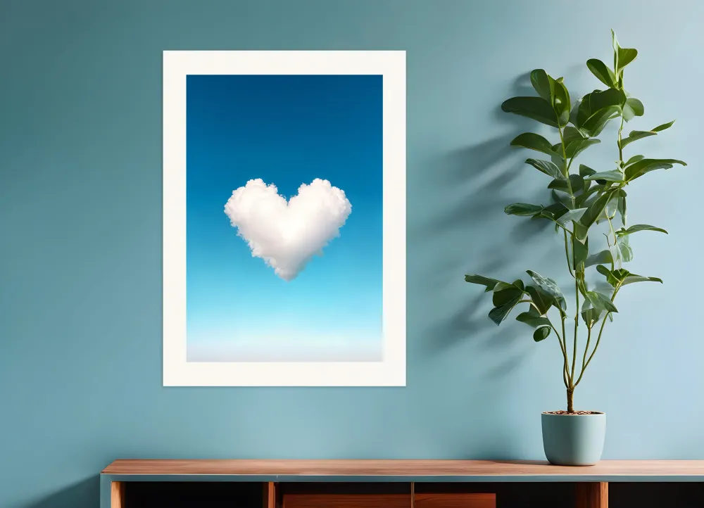 La Nube Amorosa - Póster Posterscape Creative Studio