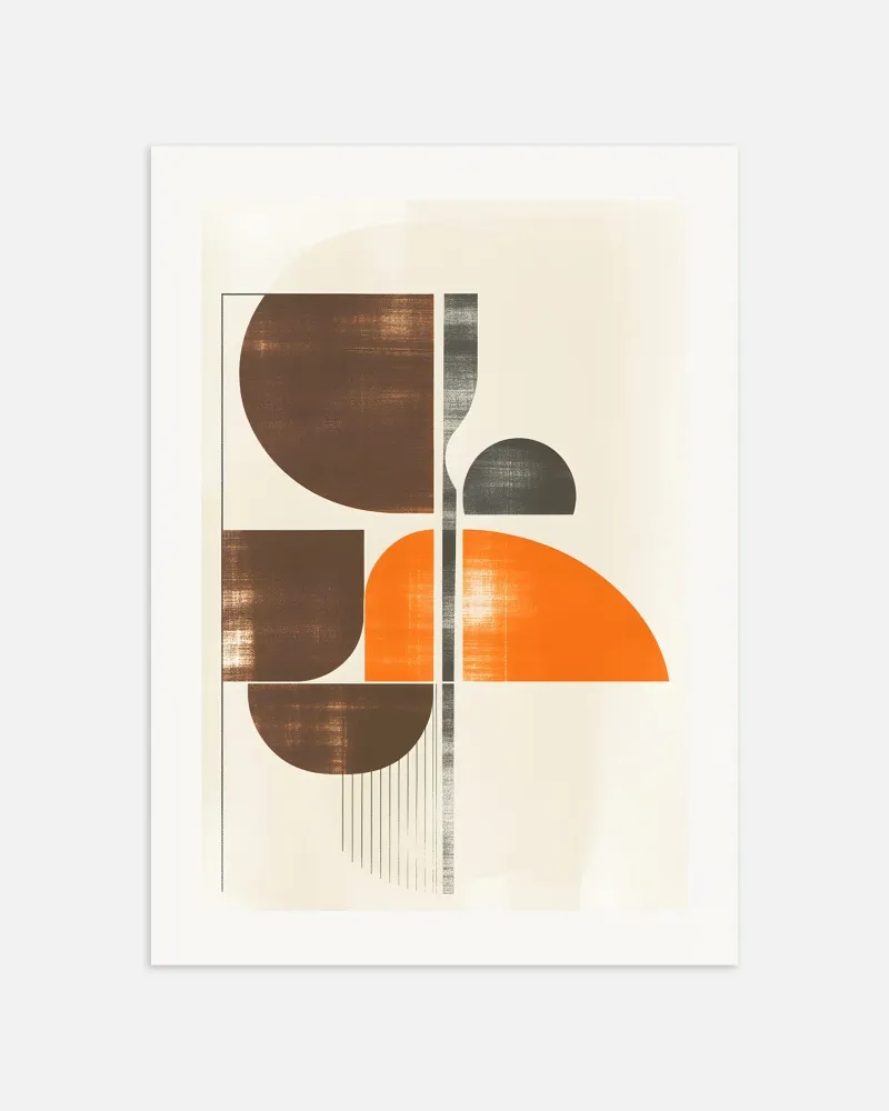 Patrones abstractos 02 - Póster Posterscape Creative Studio