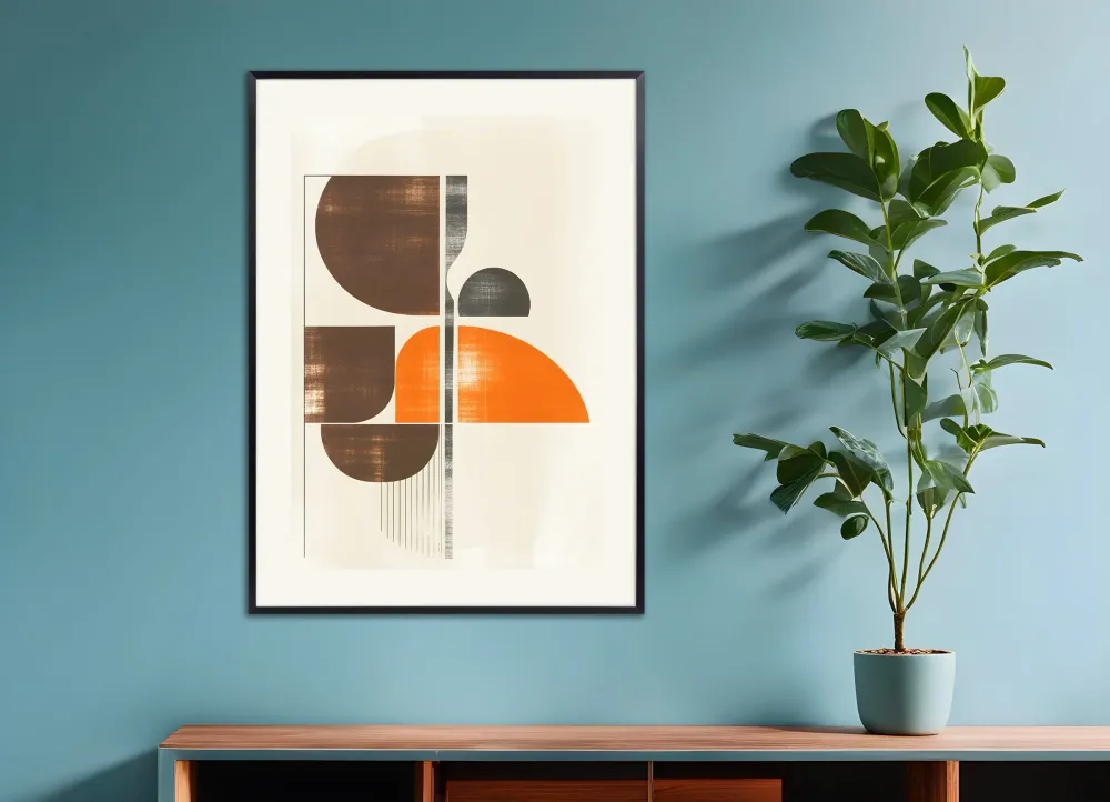 Patrones abstractos 02 - Póster Posterscape Creative Studio