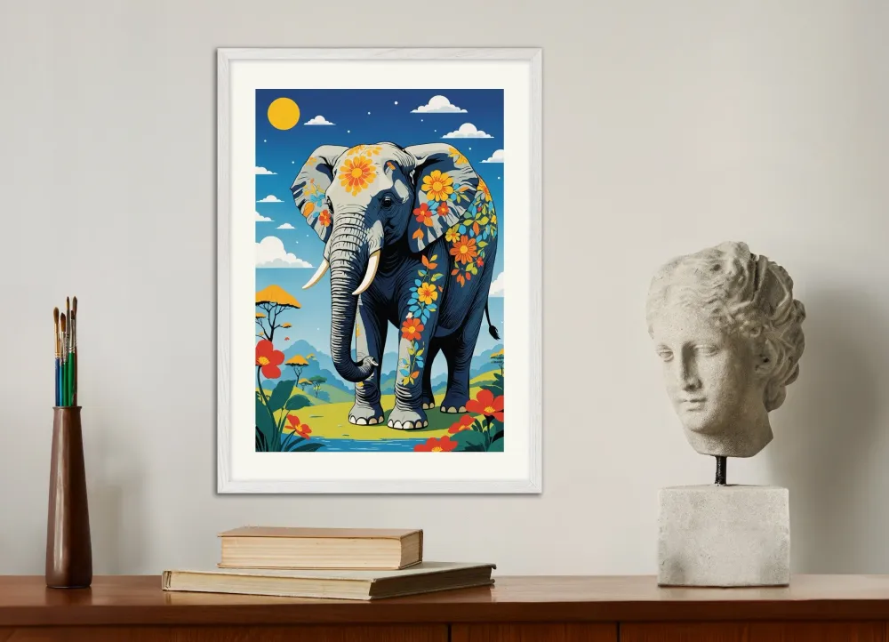 Póster de elefante Posterscape Creative Studio