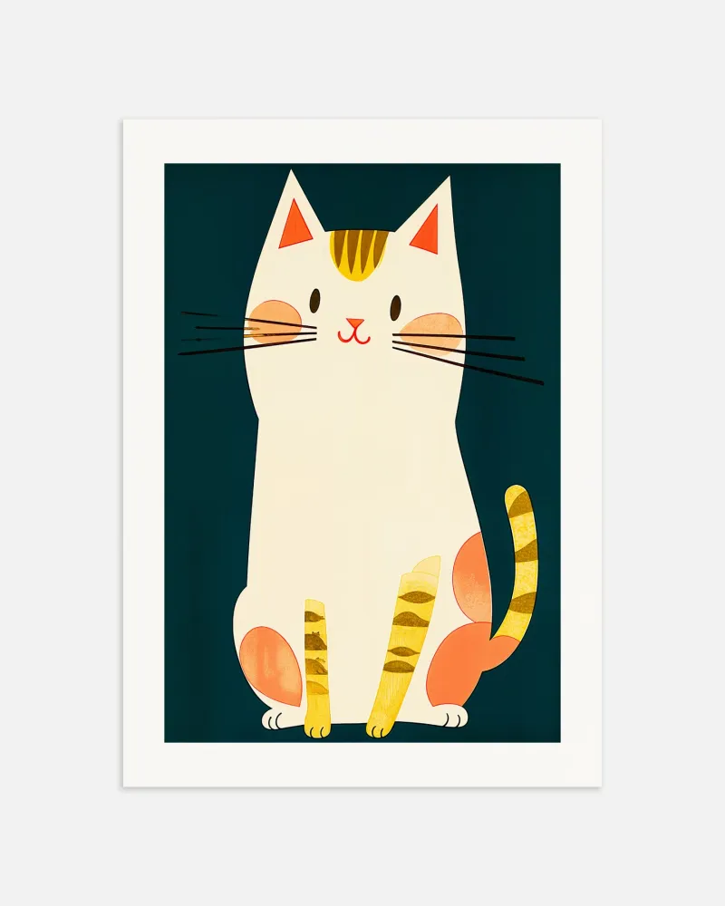 Póster de Gato, Nestor Posterscape Creative Studio
