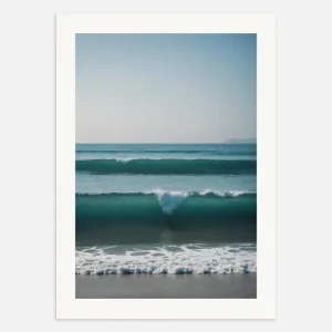 Póster de océano, Olas entrantes Posterscape Creative Studio