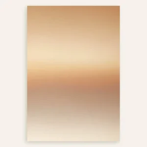 Suaves gradientes abstractos, cielo beige - Póster Posterscape Creative Studio